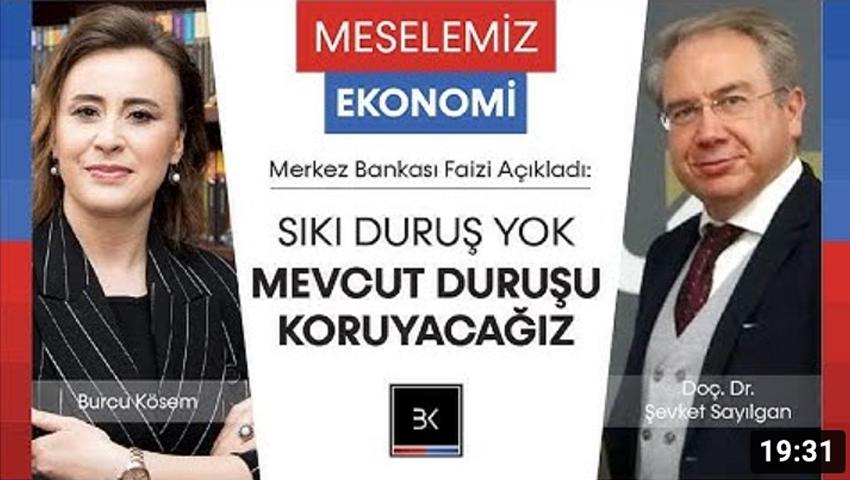 Merkez Bankası Faizi Açıkladı / Sıkı Duruş yok, Mevcut Duruşu Koruyacağız